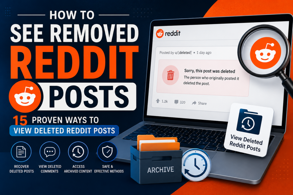 How to See Removed Reddit Posts